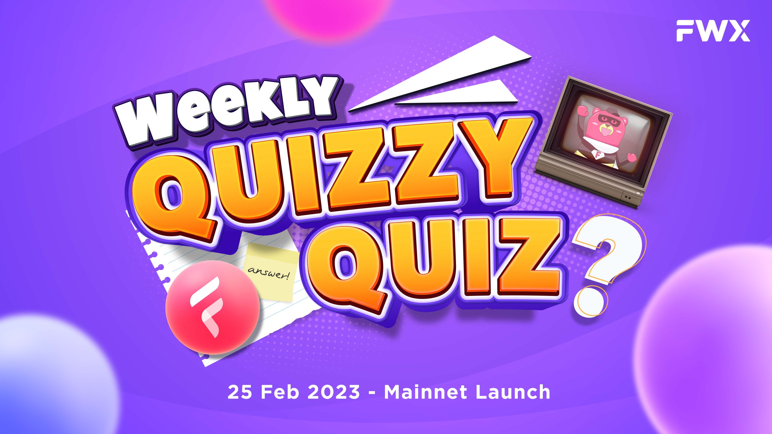 Weekly Quizzy Quiz