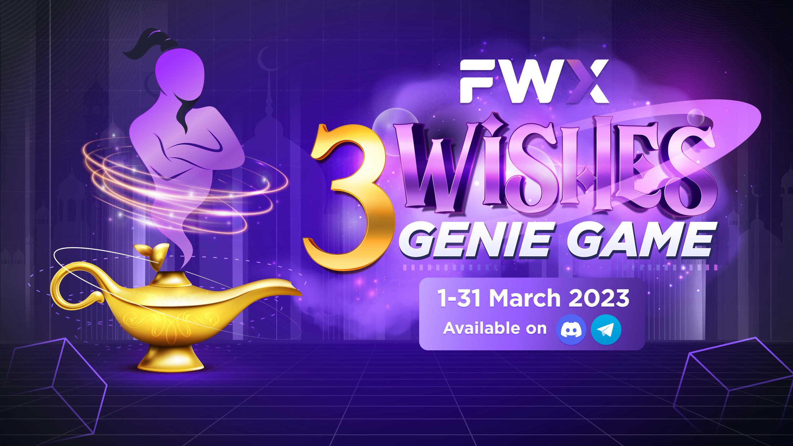 3 Wishes Genie Game FWX