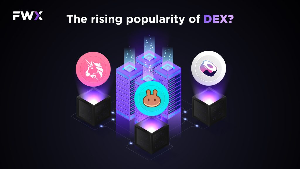 The rising popularity of DEX