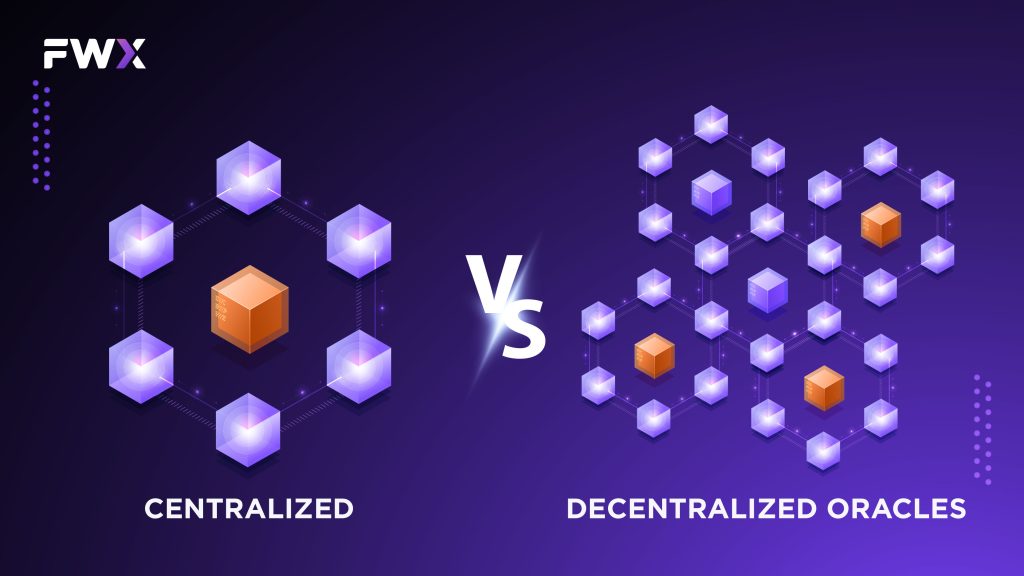 Centralized and decentralized oracles

